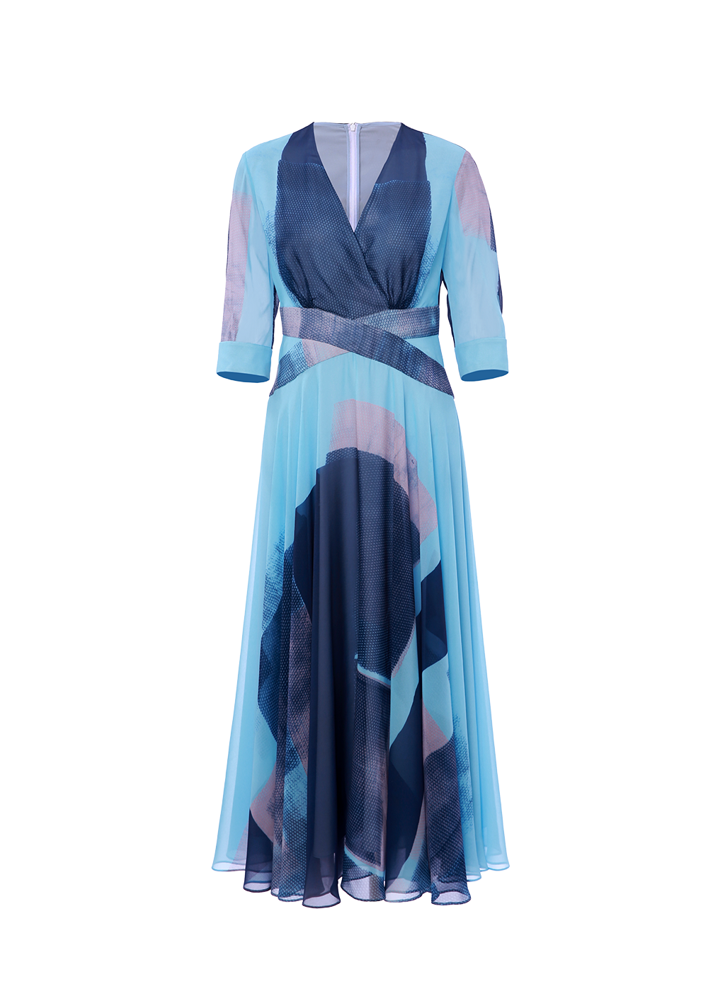 SALAZIA Fluid Polyester Maxi Dresses