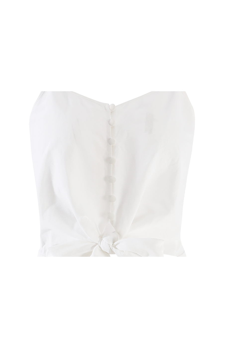 SALAZIA White Cotton-Ramie Blend Dresses