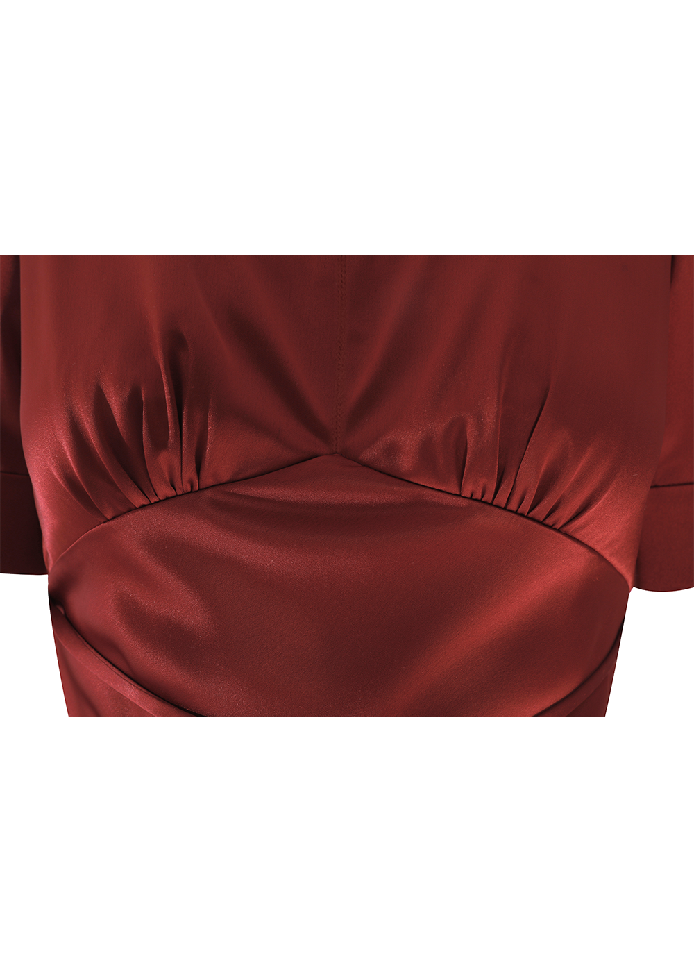 SALAZIA Maple Red Acetate Blend Dresses
