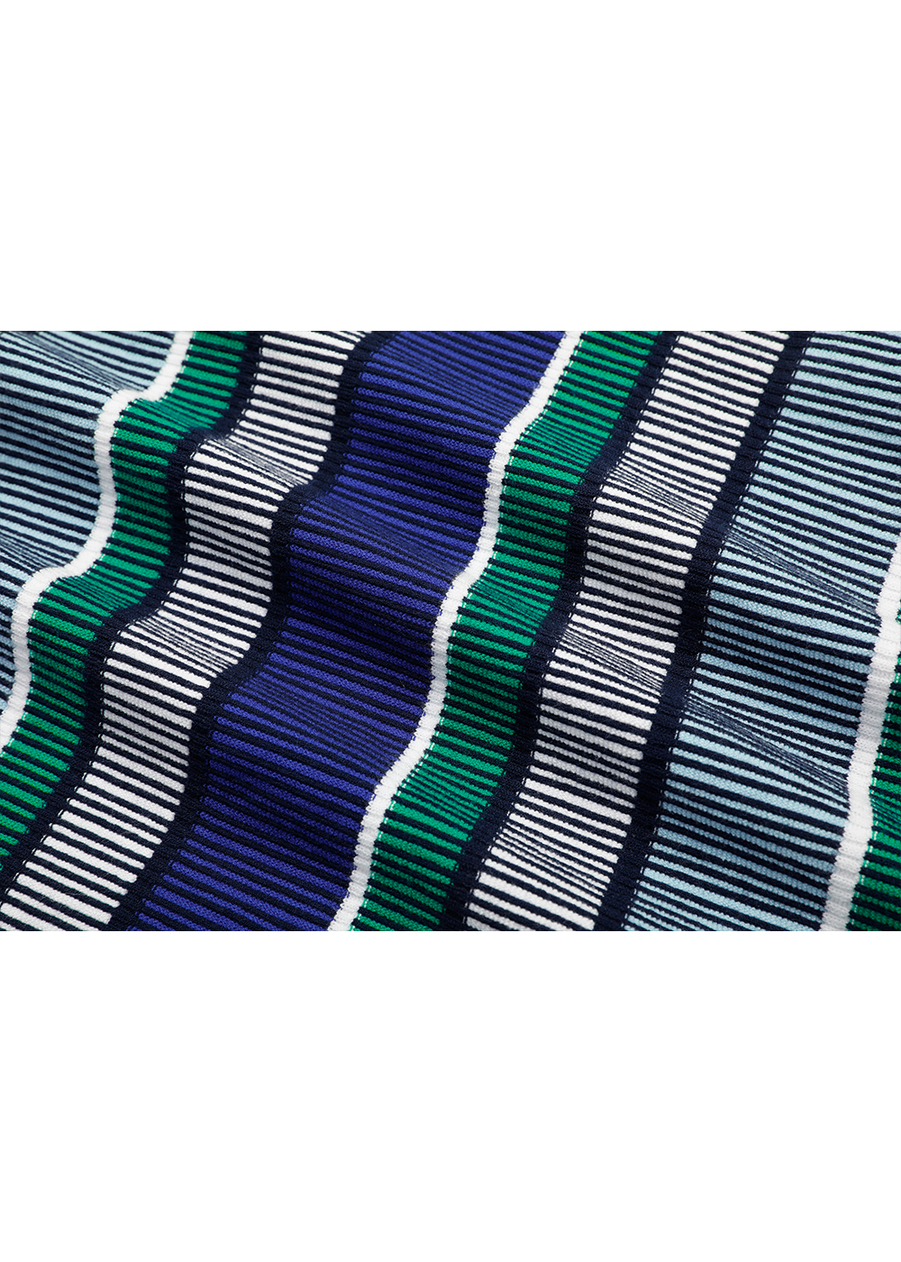 SALAZIA Water Blue Shadow Viscose Knit Dresses
