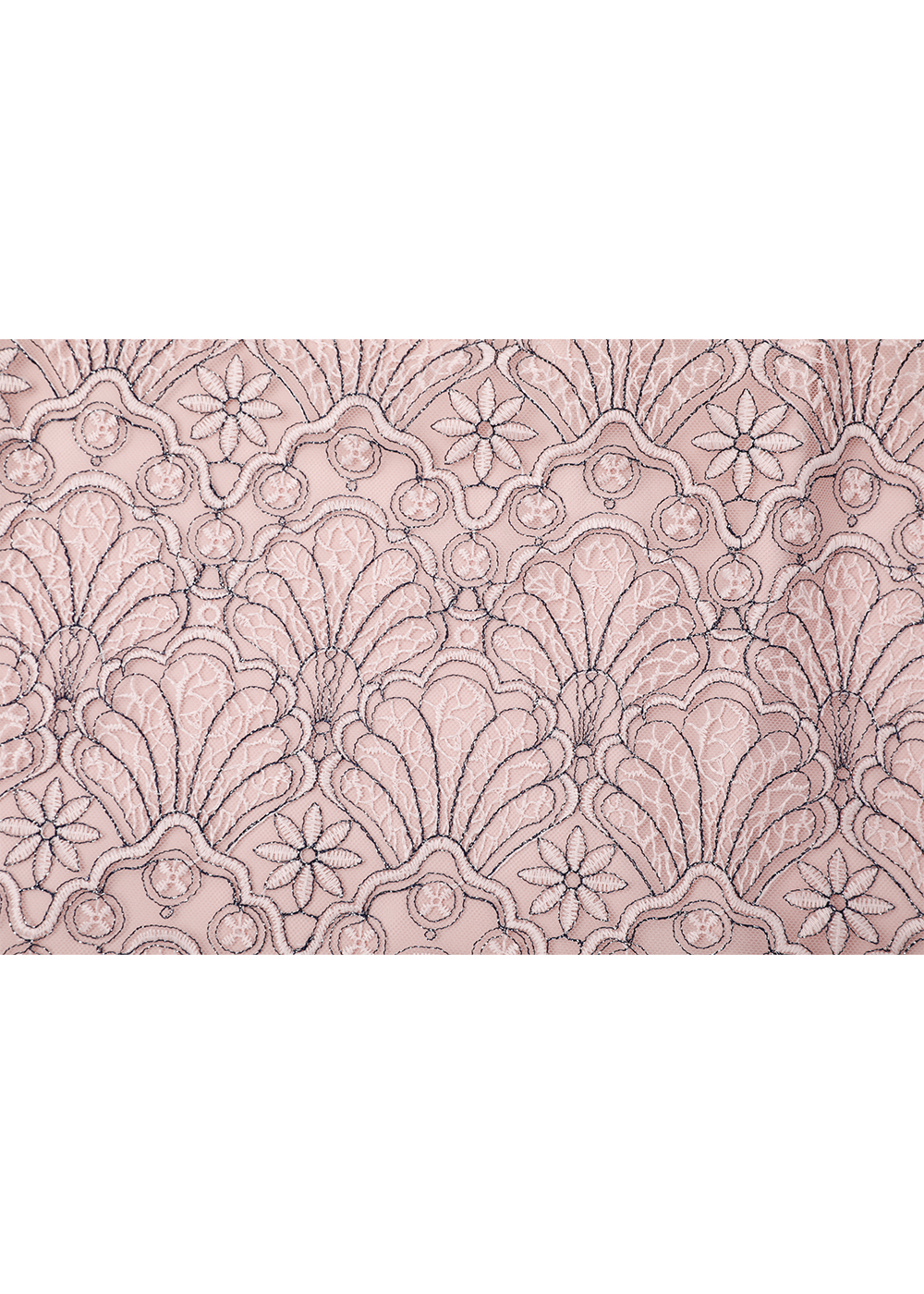 SALAZIA Misty Pink Embroidered Dresses