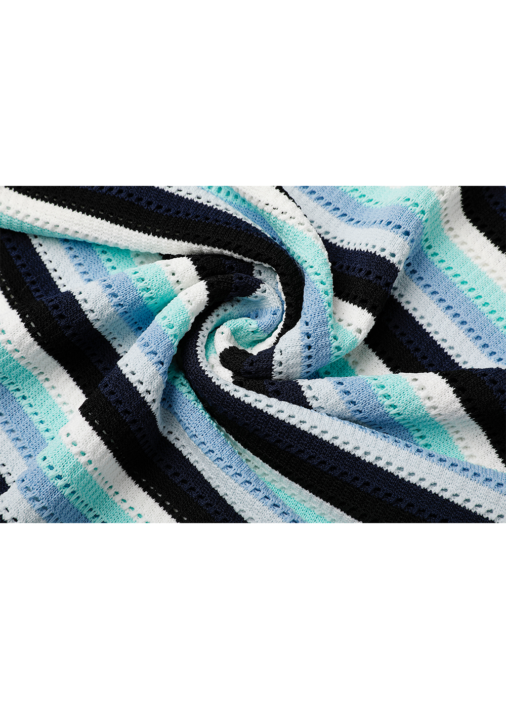 SALAZIA Blue-Green Sea Salt Ice Cream Knit Dresses