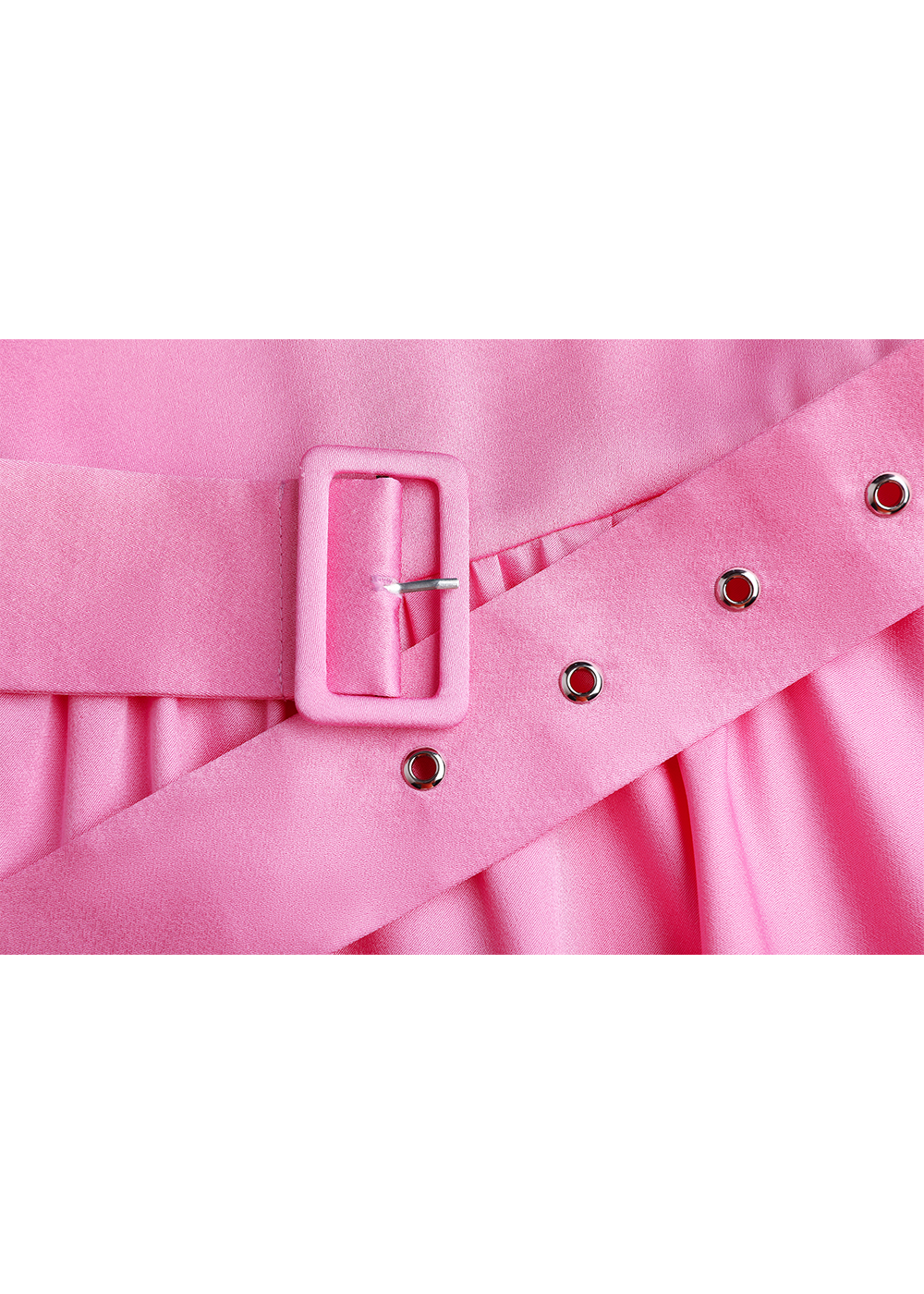 SALAZIA Peach Pink Viscose Dresses