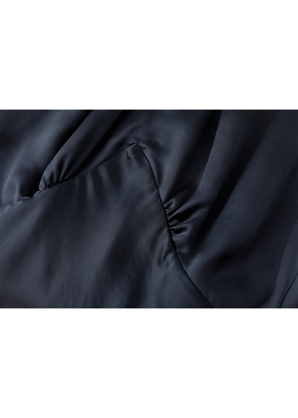 SALAZIA Deep Blue Acetate Blend Dresses