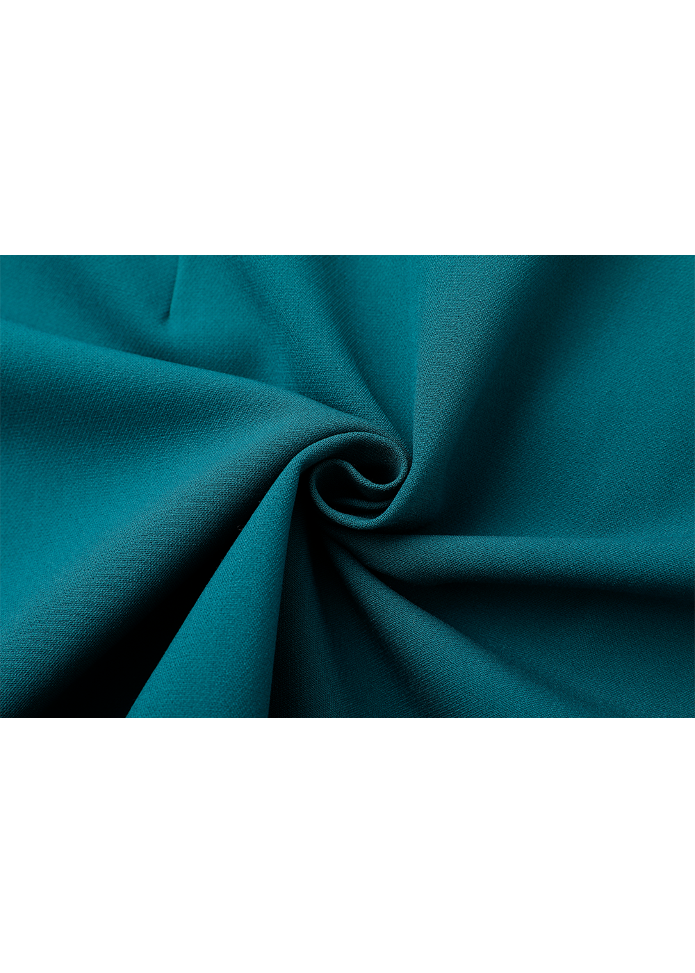 SALAZIA Turquoise Multi-Fiber Blend Short-Sleeve Dresses
