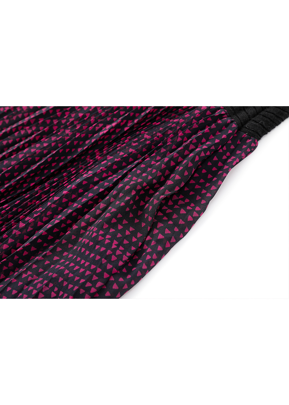 SALAZIA Black-Red Polka Dot Dresses