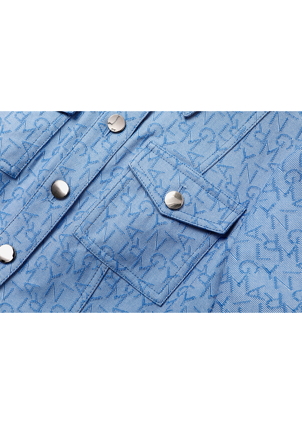 SALAZIA Denim Blue Cotton Dresses