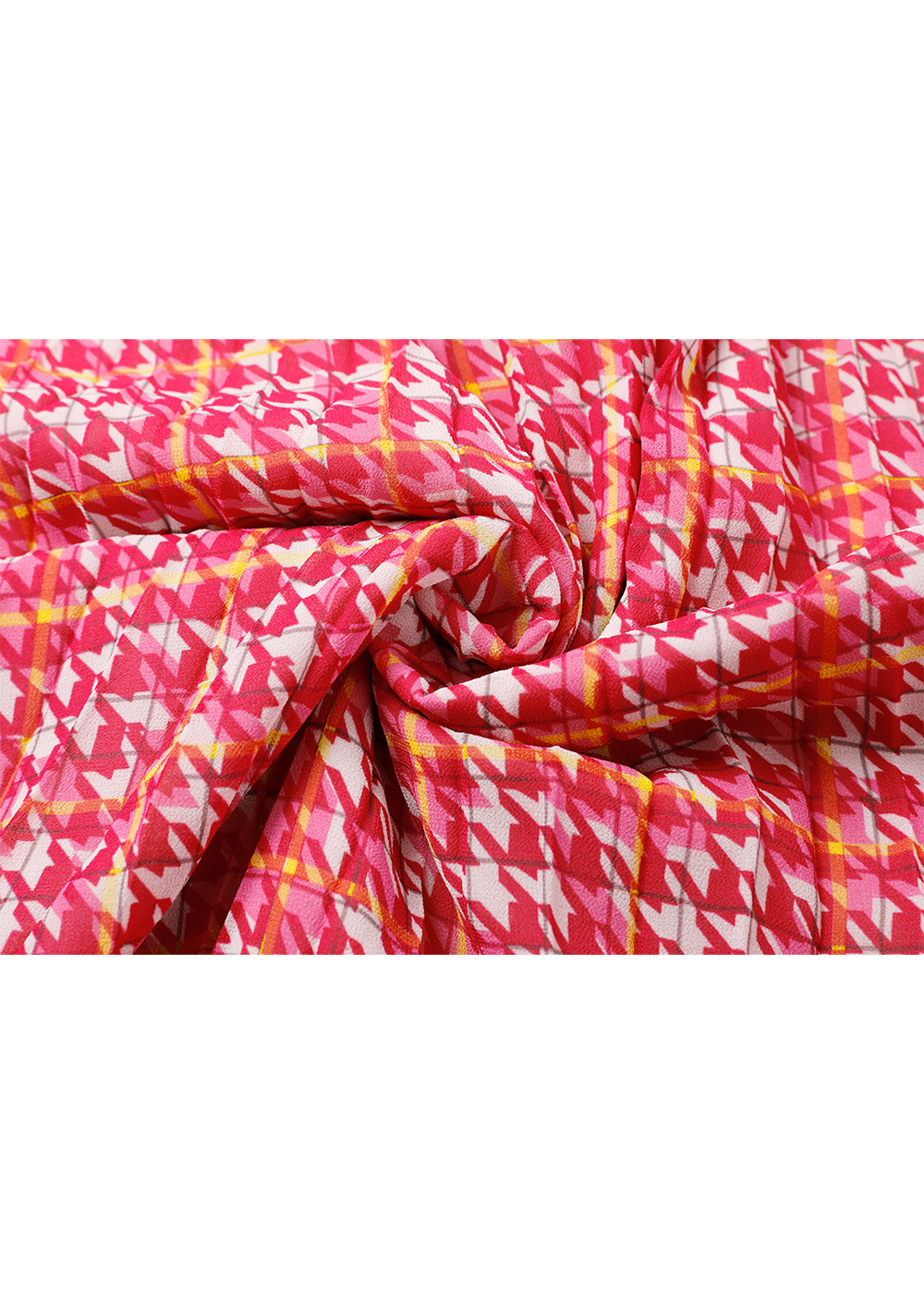 SALAZIA Pink Houndstooth Mini Dresses