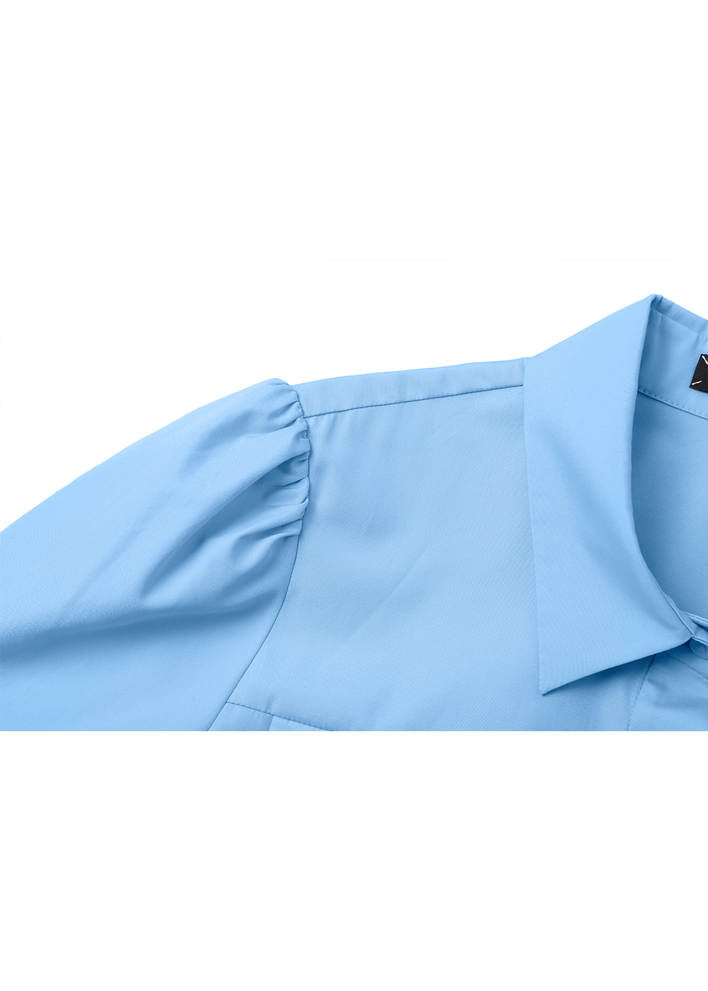 SALAZIA Light Blue Cotton Dresses