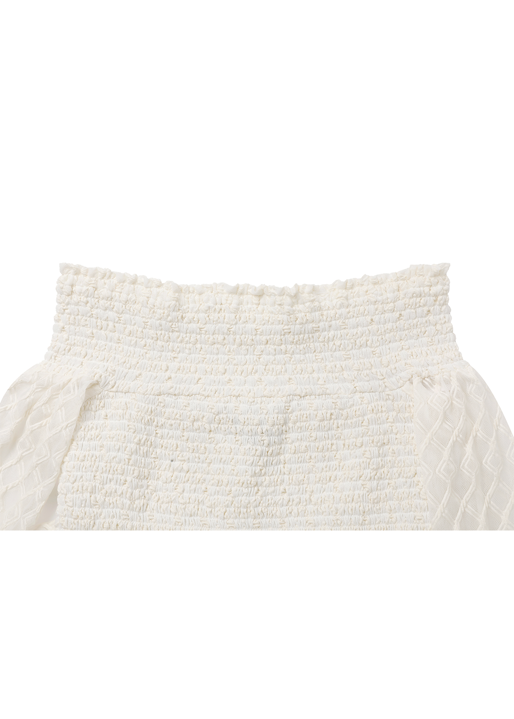 SALAZIA Ivory Nylon-Cotton Blend Dresses