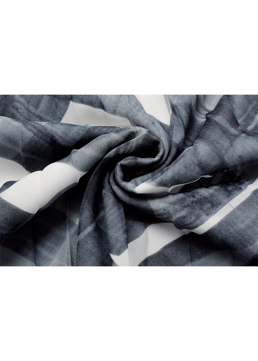 SALAZIA Black-White Brushstroke Skirts