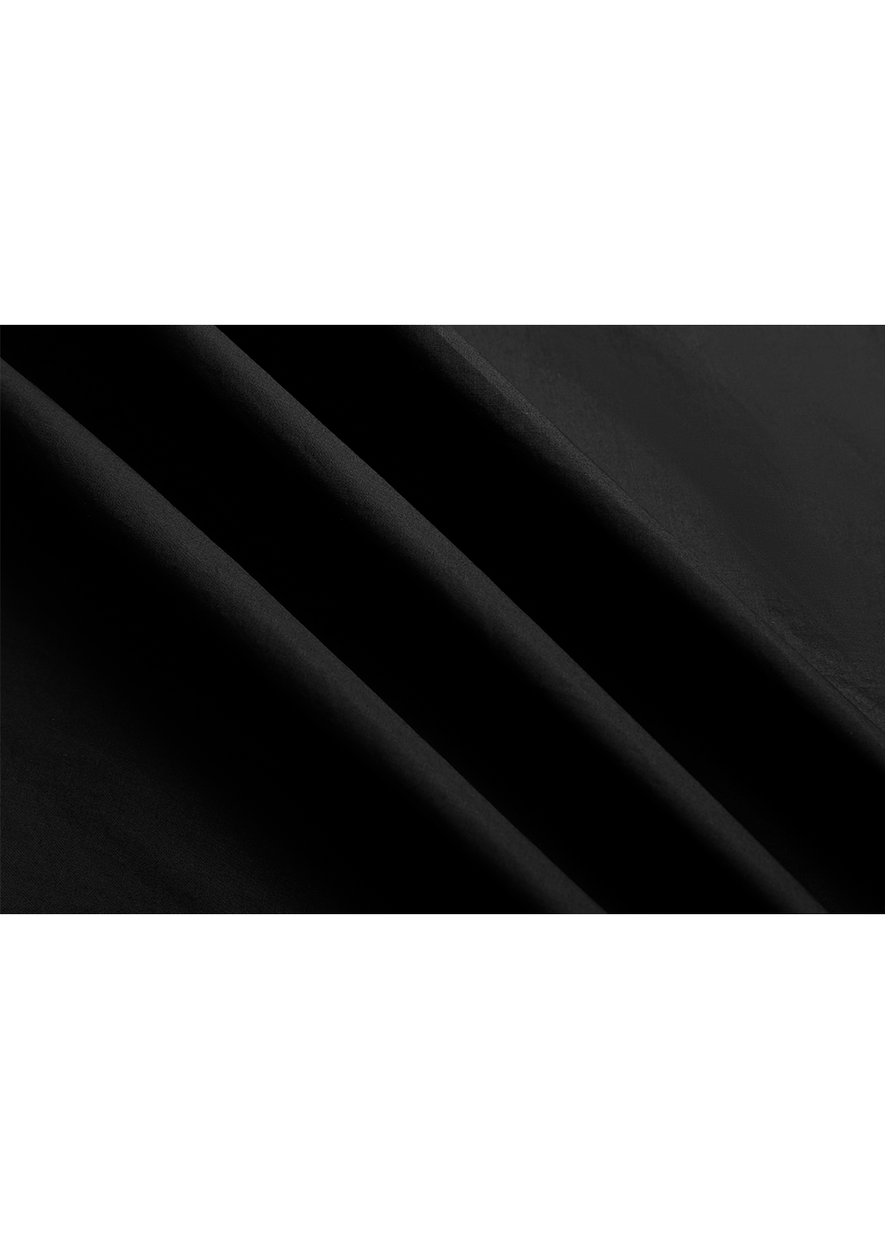 SALAZIA Black Cotton Long-Sleeve Dresses