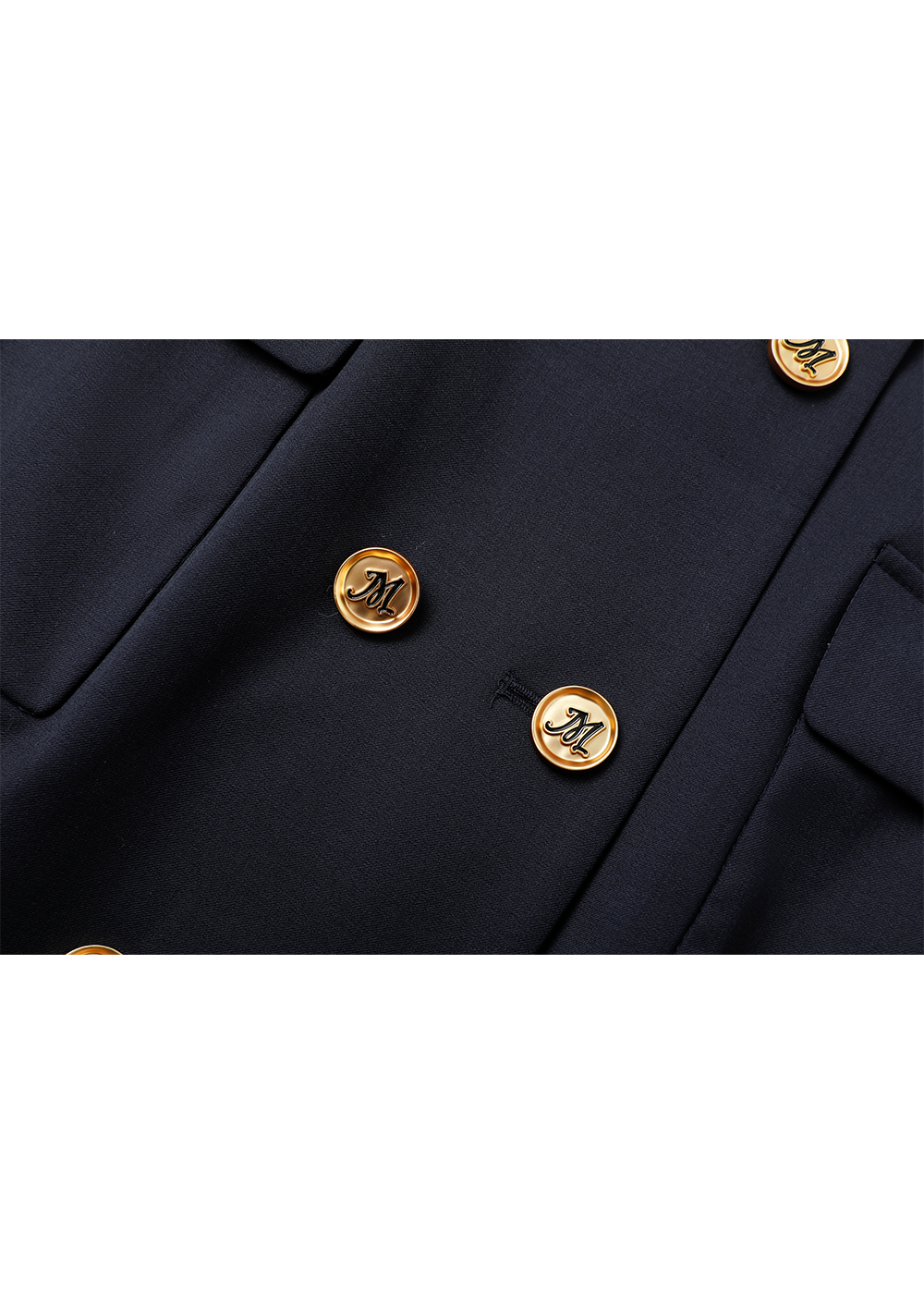 SALAZIA Navy Long-Sleeve Dresses