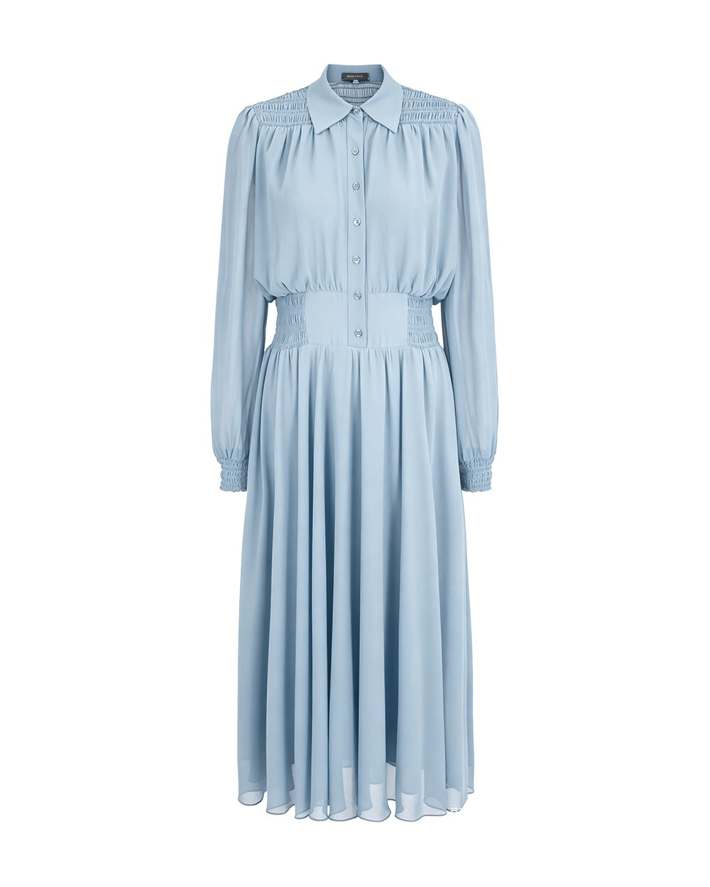 SALAZIA Sheer Waist-cinching Maxi Dresses