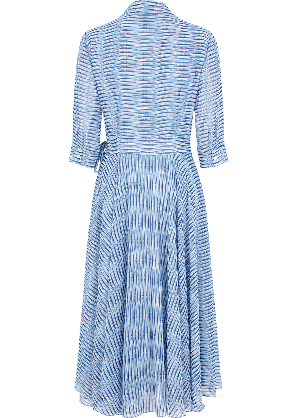 SALAZIA Woven Azure Dresses