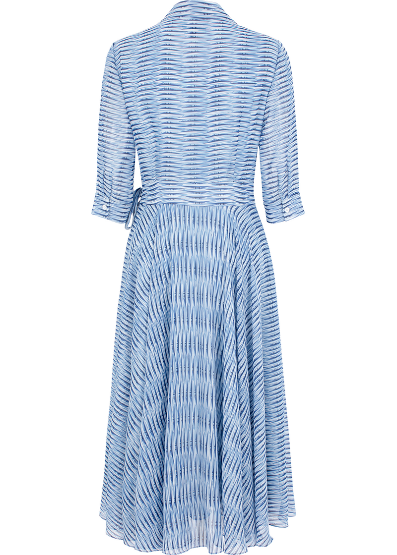 SALAZIA Woven Azure Dresses