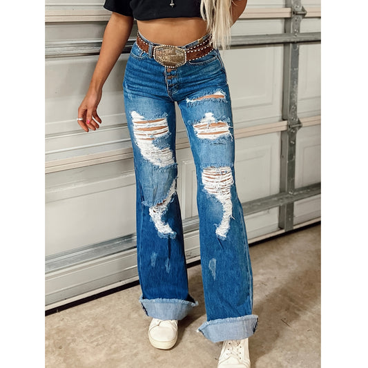 Women's Custom-Fit Stretch Jeans