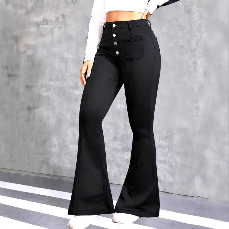 Stretch Casual Denim Pants - Slim Fit