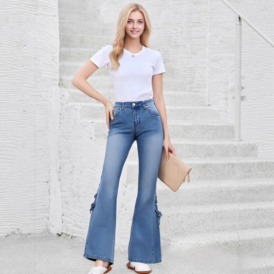 Four-Season Stretch Slim-Fit Jeans