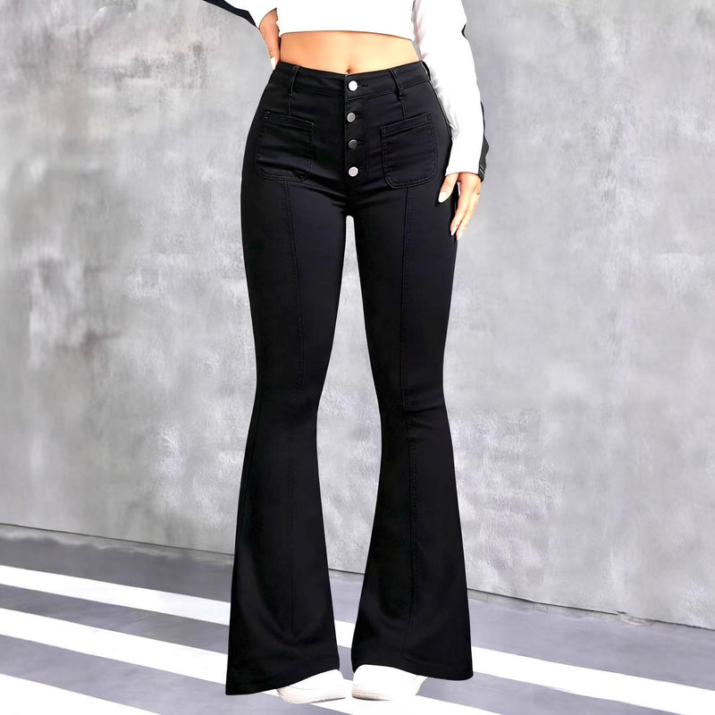 Stretch Casual Denim Pants - Slim Fit