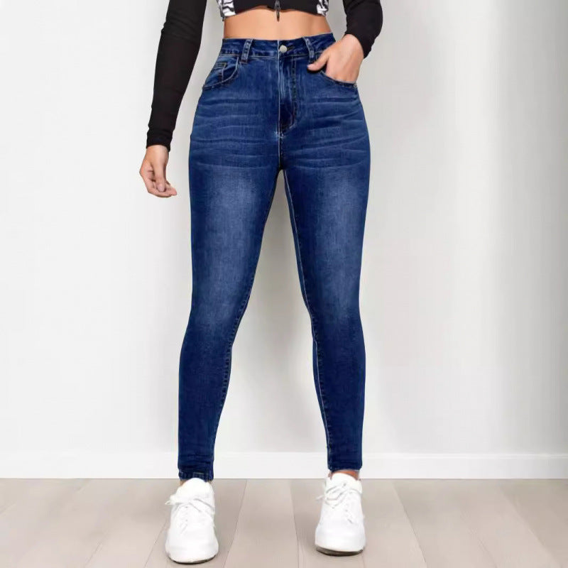 Winter Fashion Comfortable Skinny Fleece-Lined Jeans