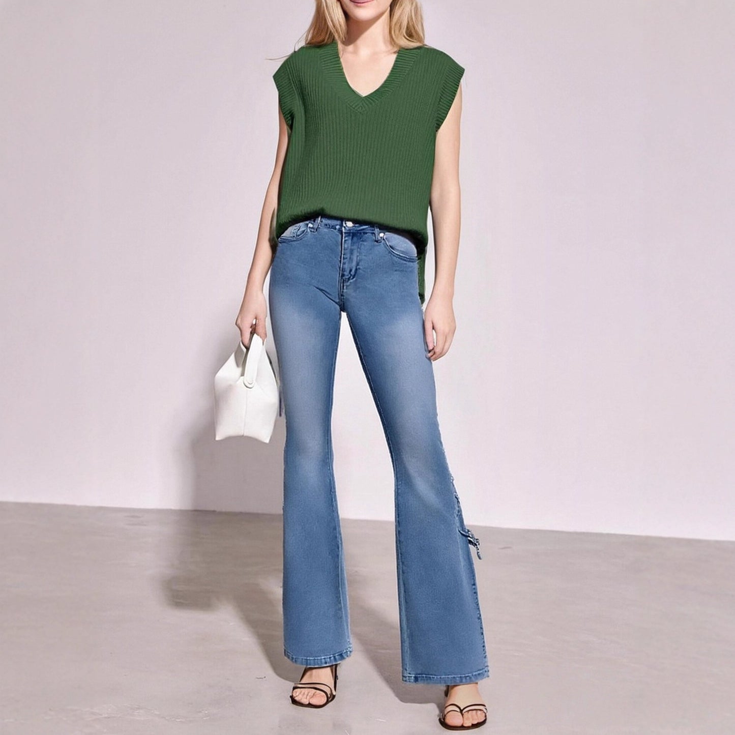 Four-Season Stretch Slim-Fit Jeans