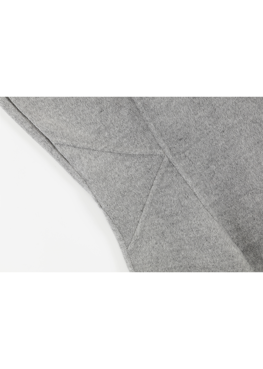 SALAZIA Grey Wool-Rabbit Hair Blend Dresses