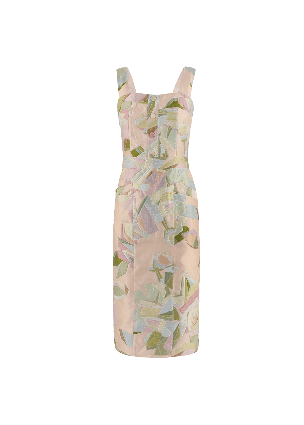 SALAZIA Multi-Texture Silk-Blend Gown Dresses