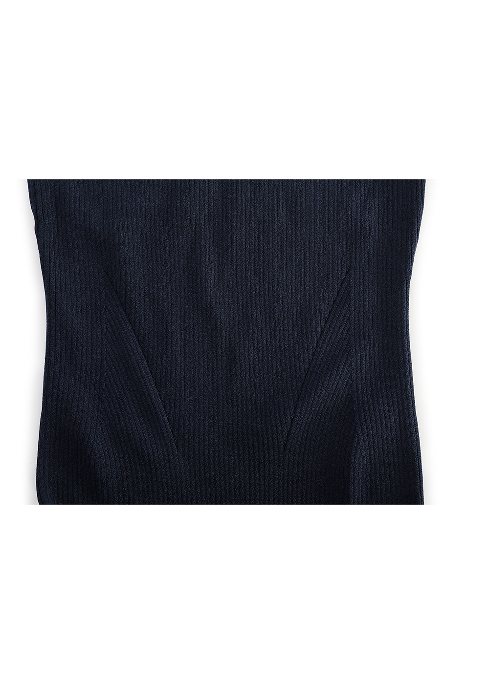 SALAZIA Blue Knit Fit-and-Flare Dresses