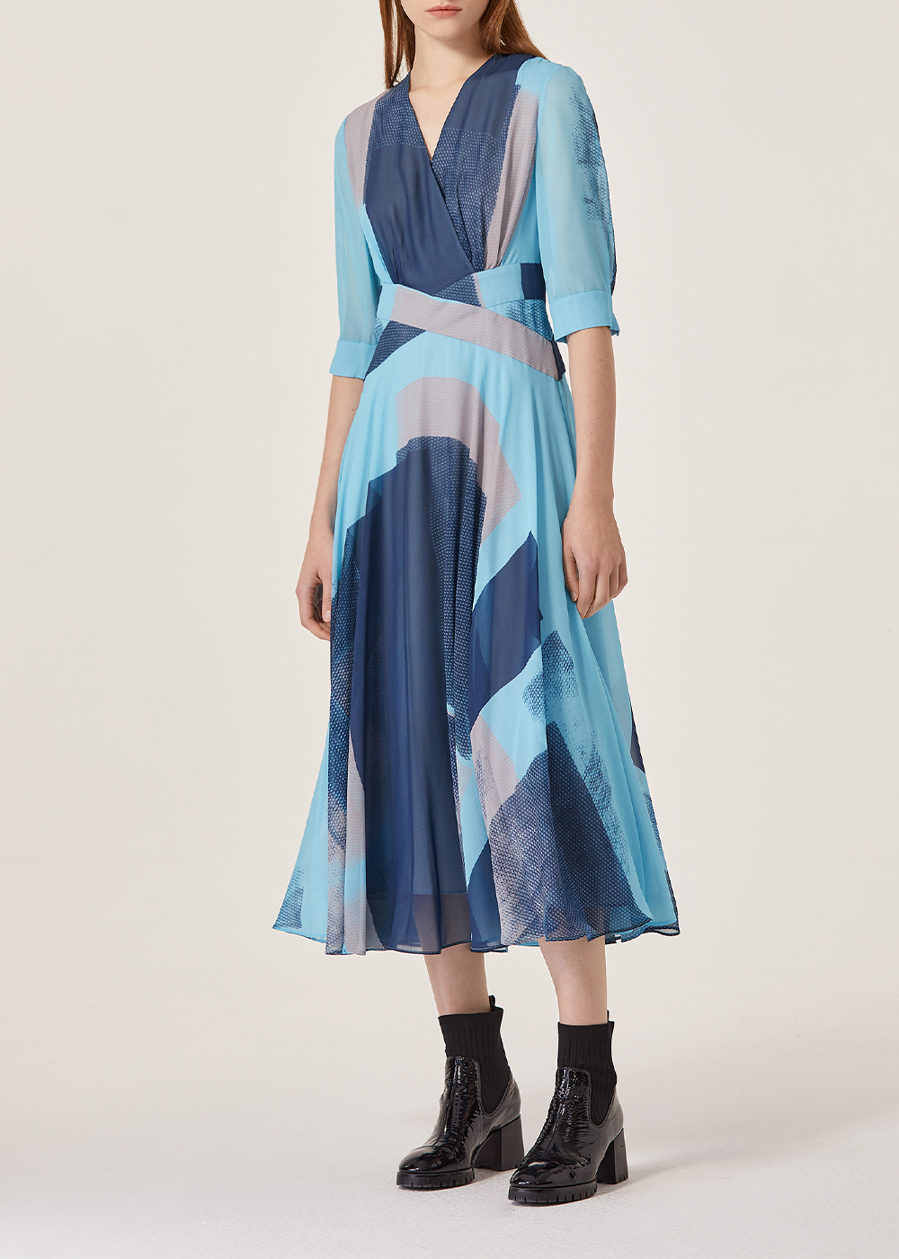 SALAZIA Fluid Polyester Maxi Dresses