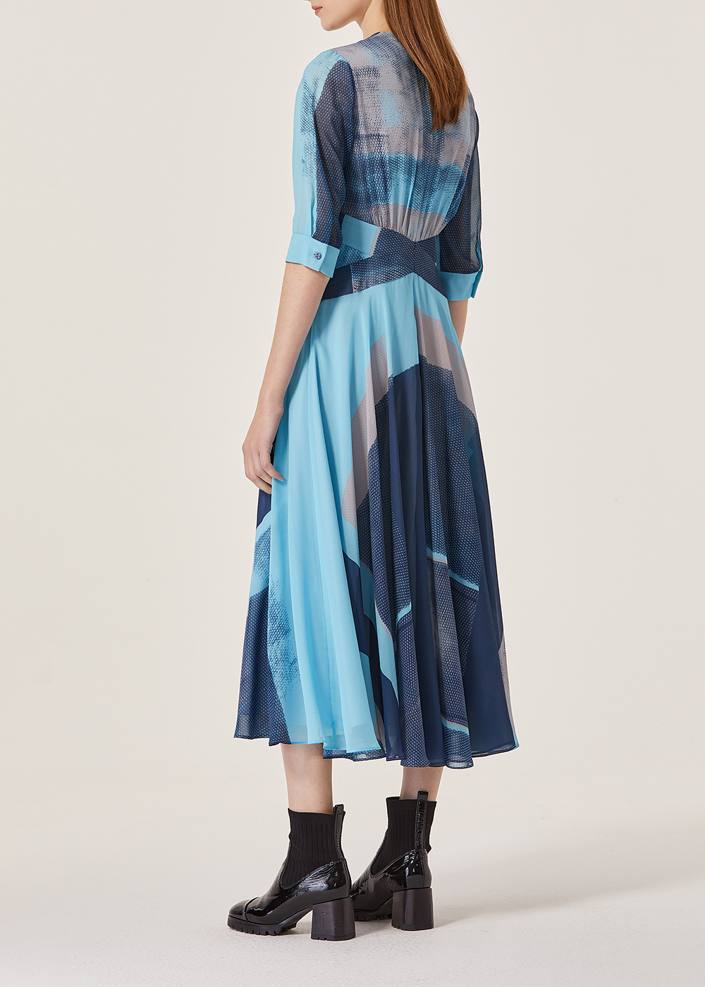 SALAZIA Fluid Polyester Maxi Dresses