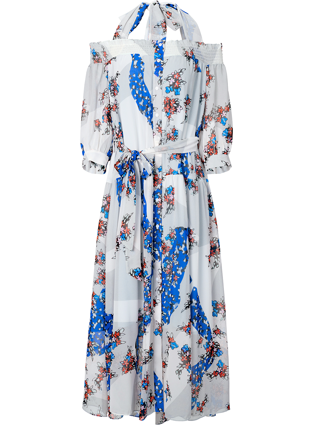 SALAZIA Grey Oversized Relaxed Dresses