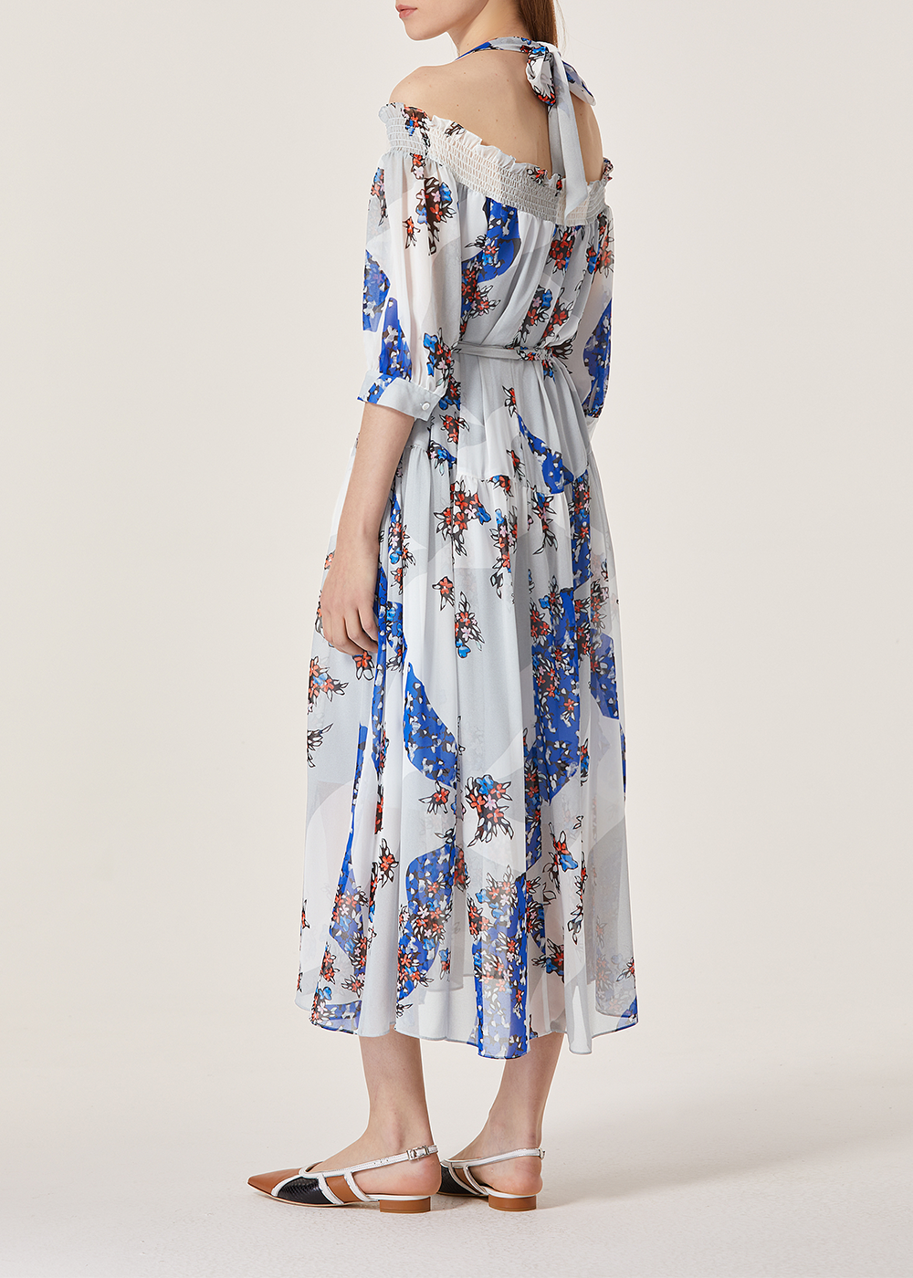 SALAZIA Grey Oversized Relaxed Dresses