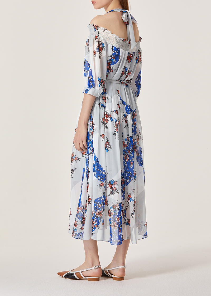 SALAZIA Grey Oversized Relaxed Dresses