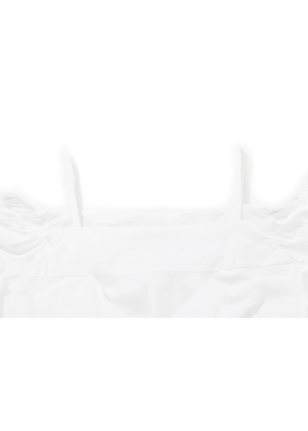 SALAZIA White Cotton Short-Sleeve Dresses