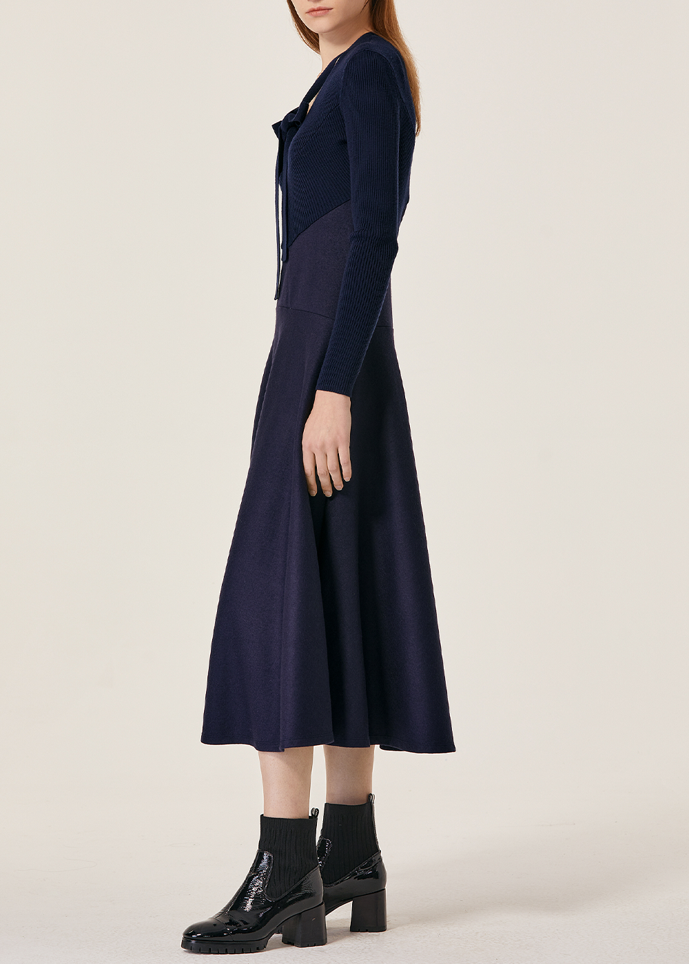 SALAZIA Deep Navy Heritage Dresses