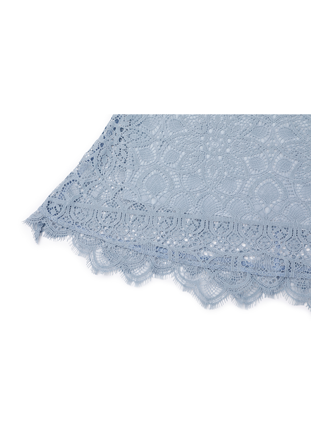 SALAZIA Mist Blue Horizon Fitted Dresses