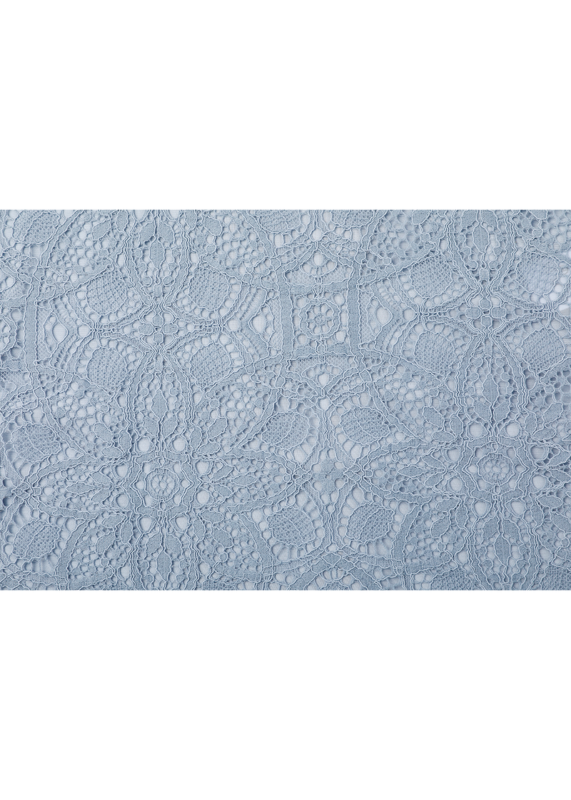 SALAZIA Mist Blue Horizon Fitted Dresses