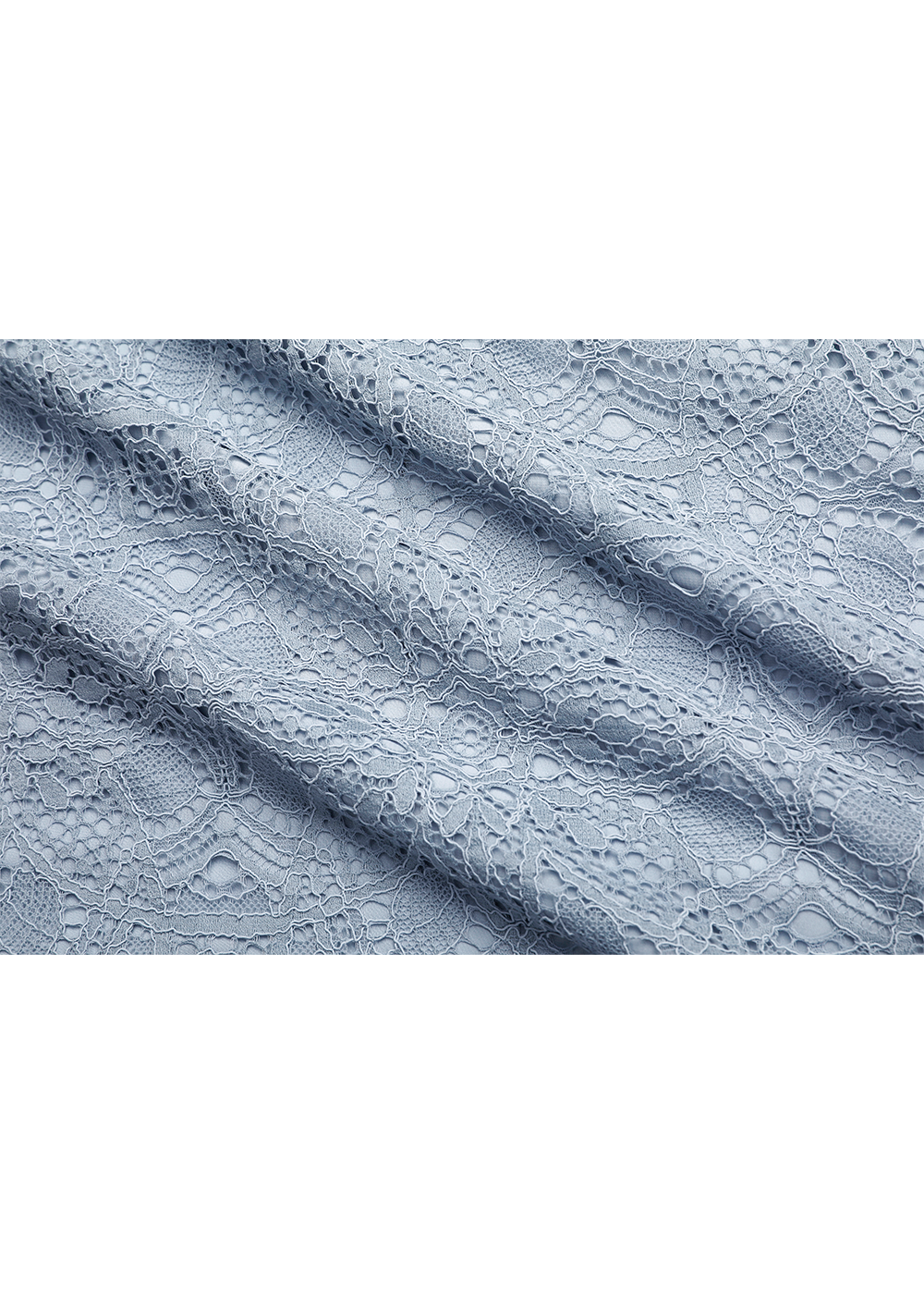 SALAZIA Mist Blue Sculpted Sleeve Dresses