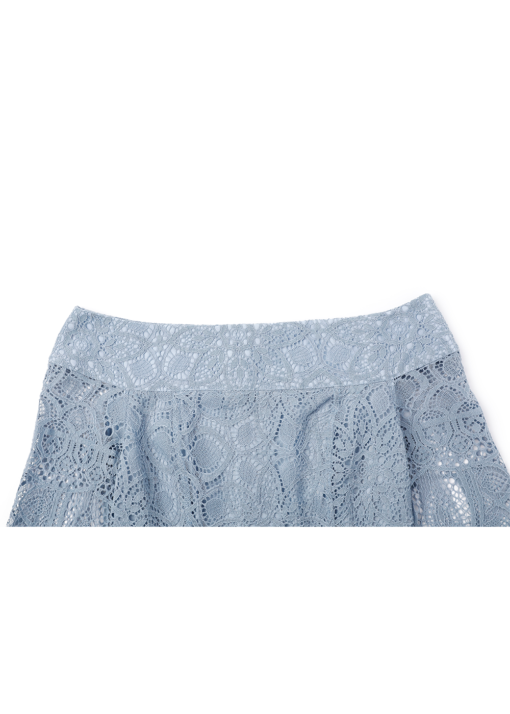 SALAZIA Mist Blue Sculpted Sleeve Dresses