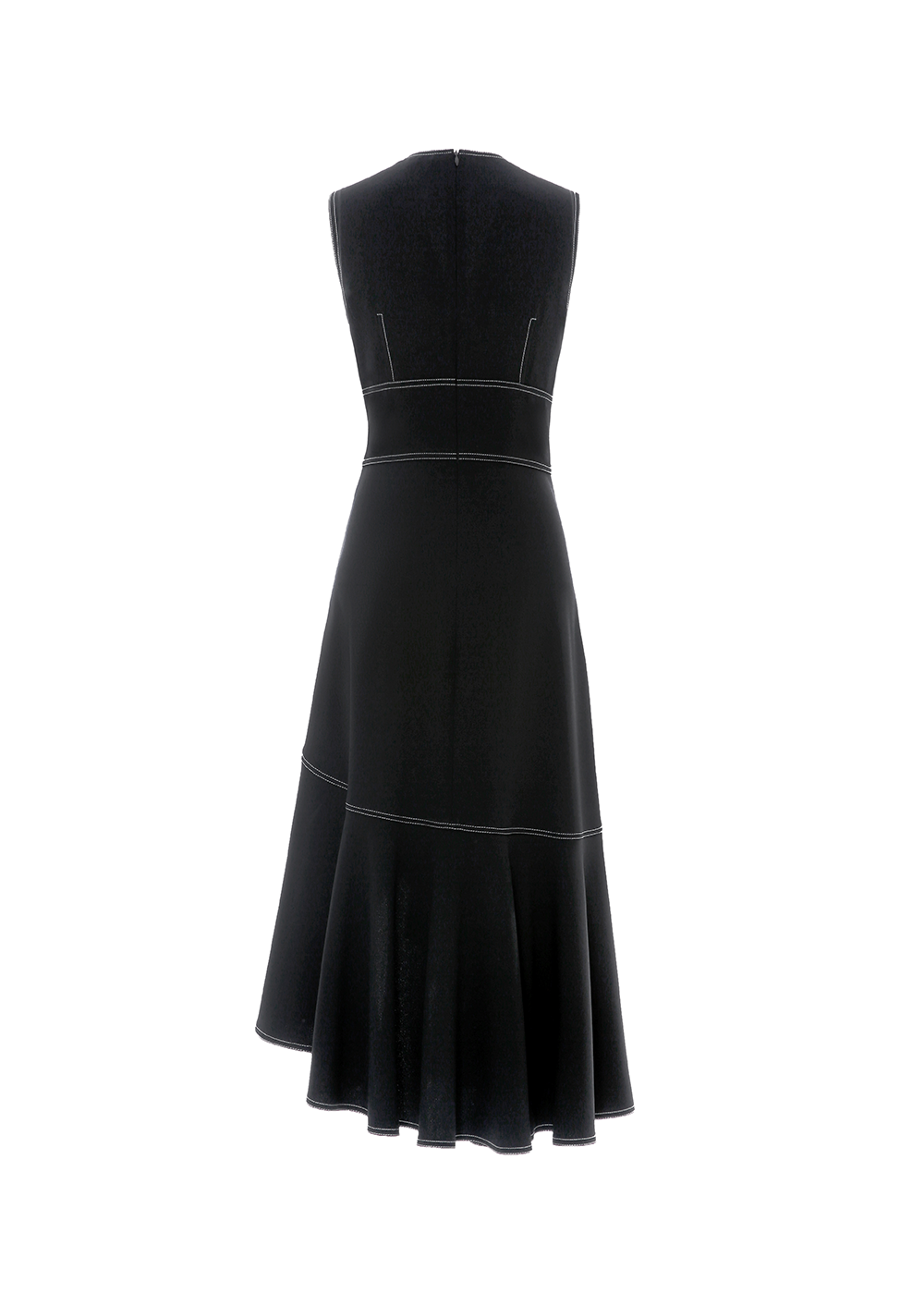 SALAZIA Black Triacetate Maxi Dresses