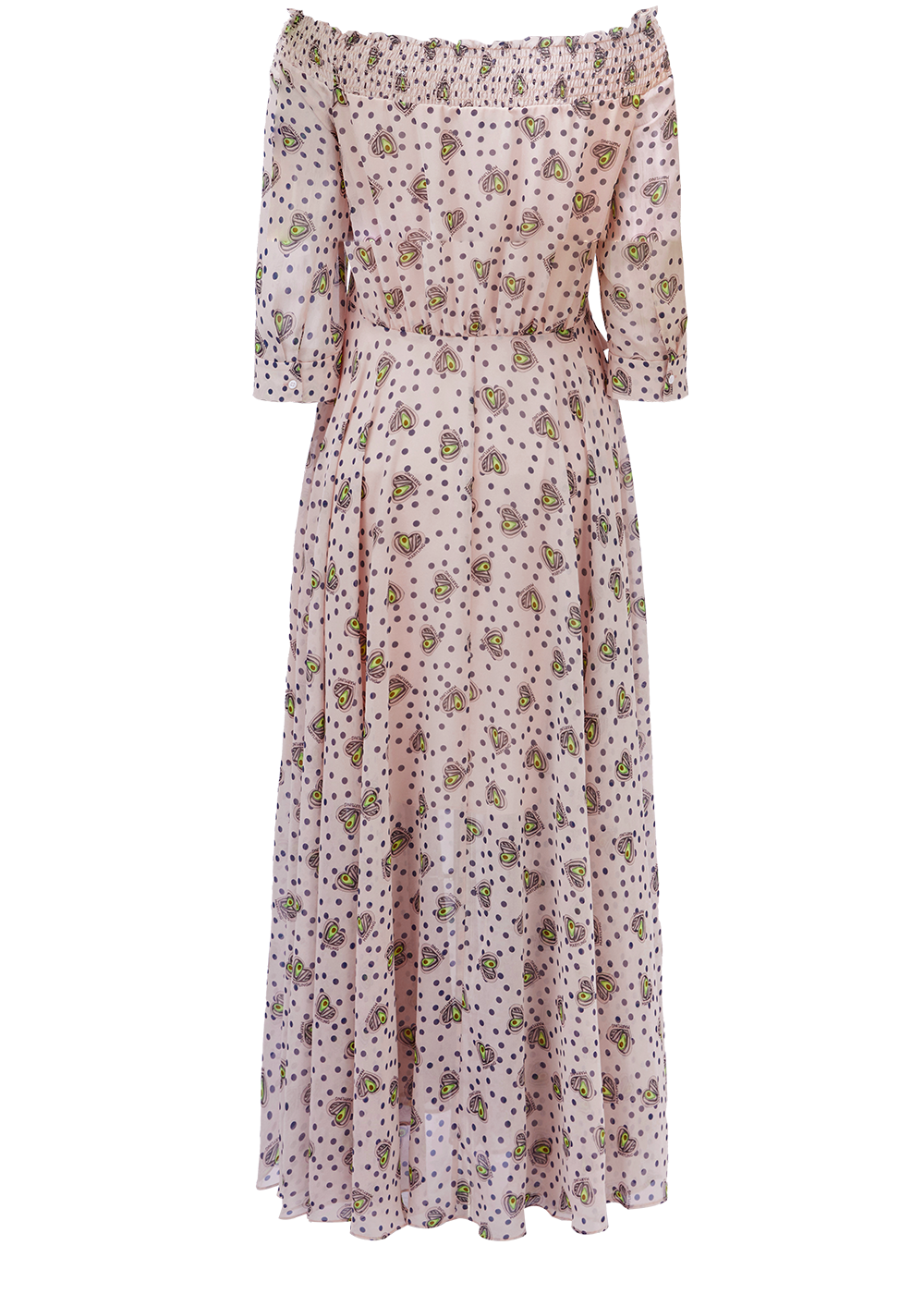 SALAZIA Colorful Avocado Maxi Dresses
