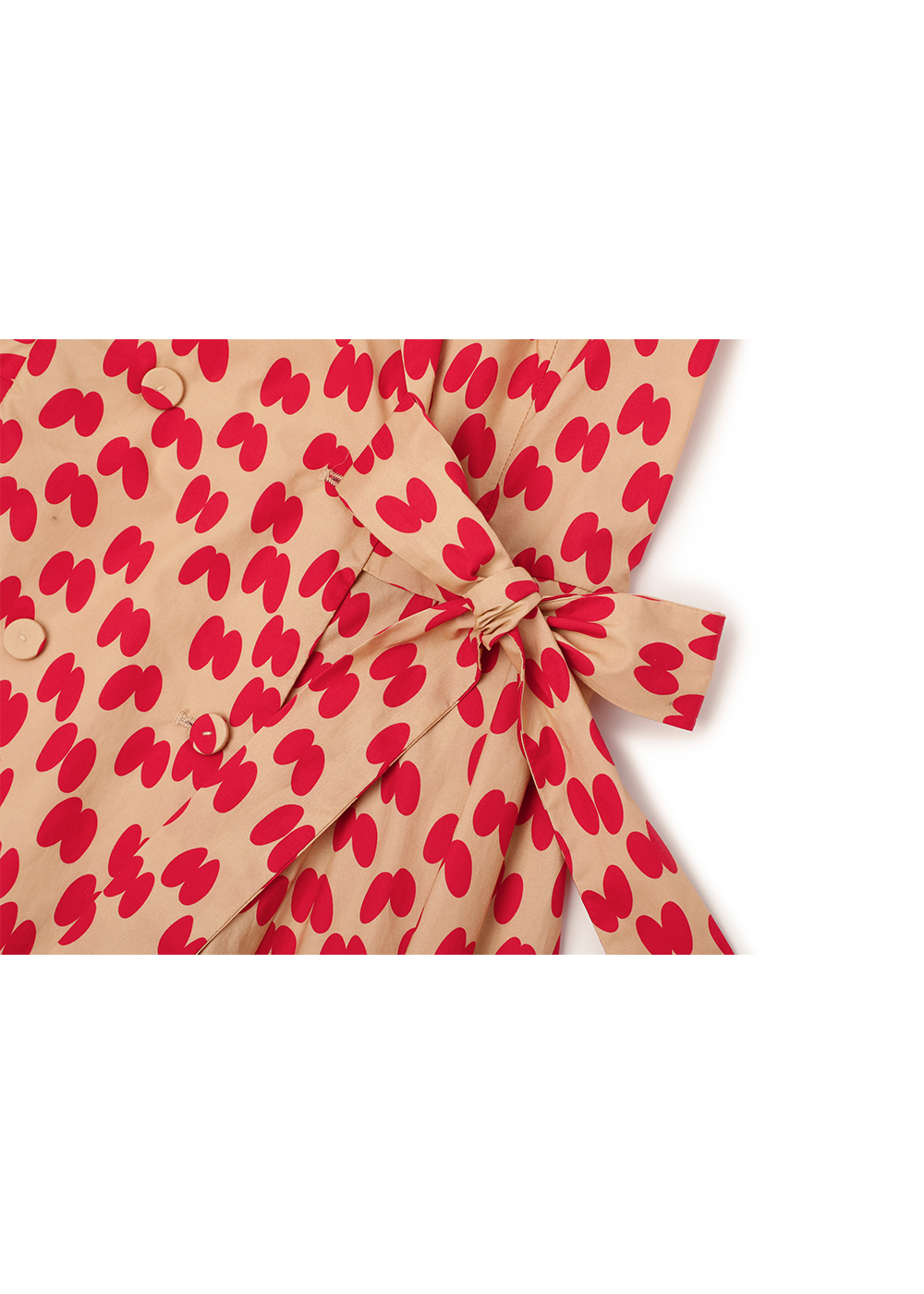 SALAZIA Crimson Heartbeat Midi Dresses
