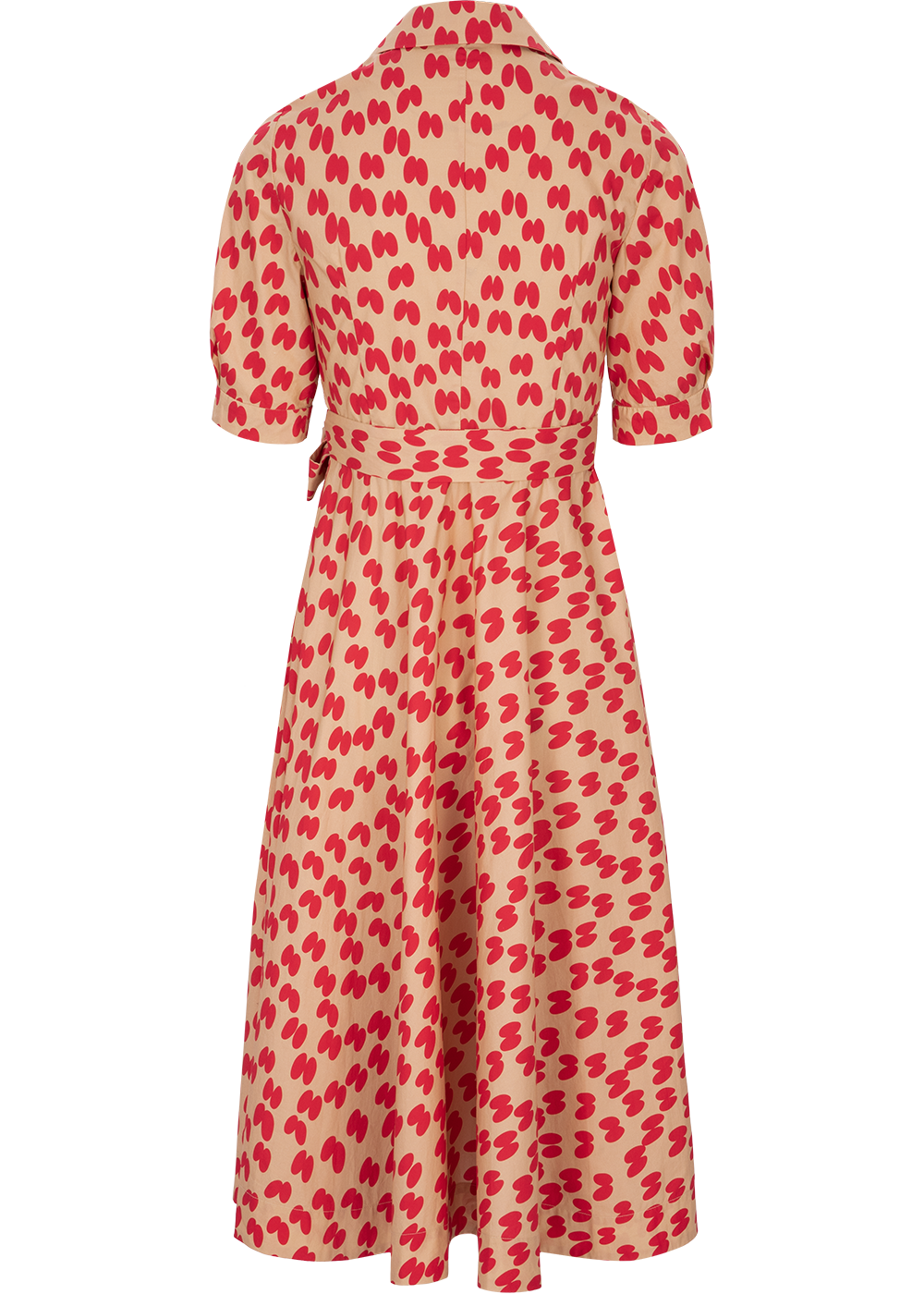SALAZIA Crimson Heartbeat Midi Dresses