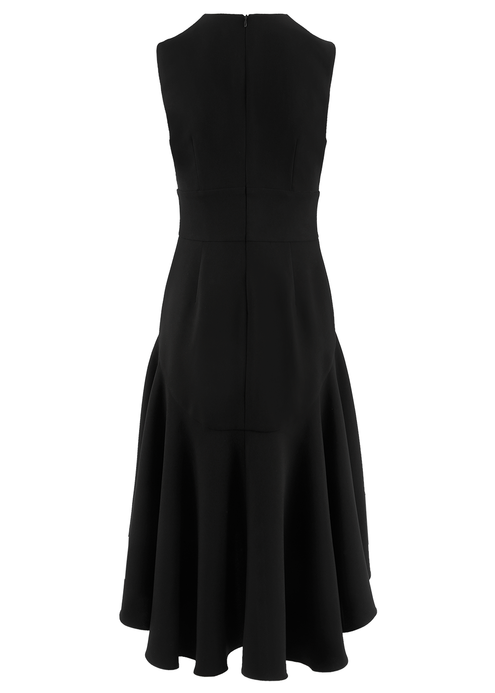 SALAZIA Black Acetate Blend Long-Sleeve Dresses