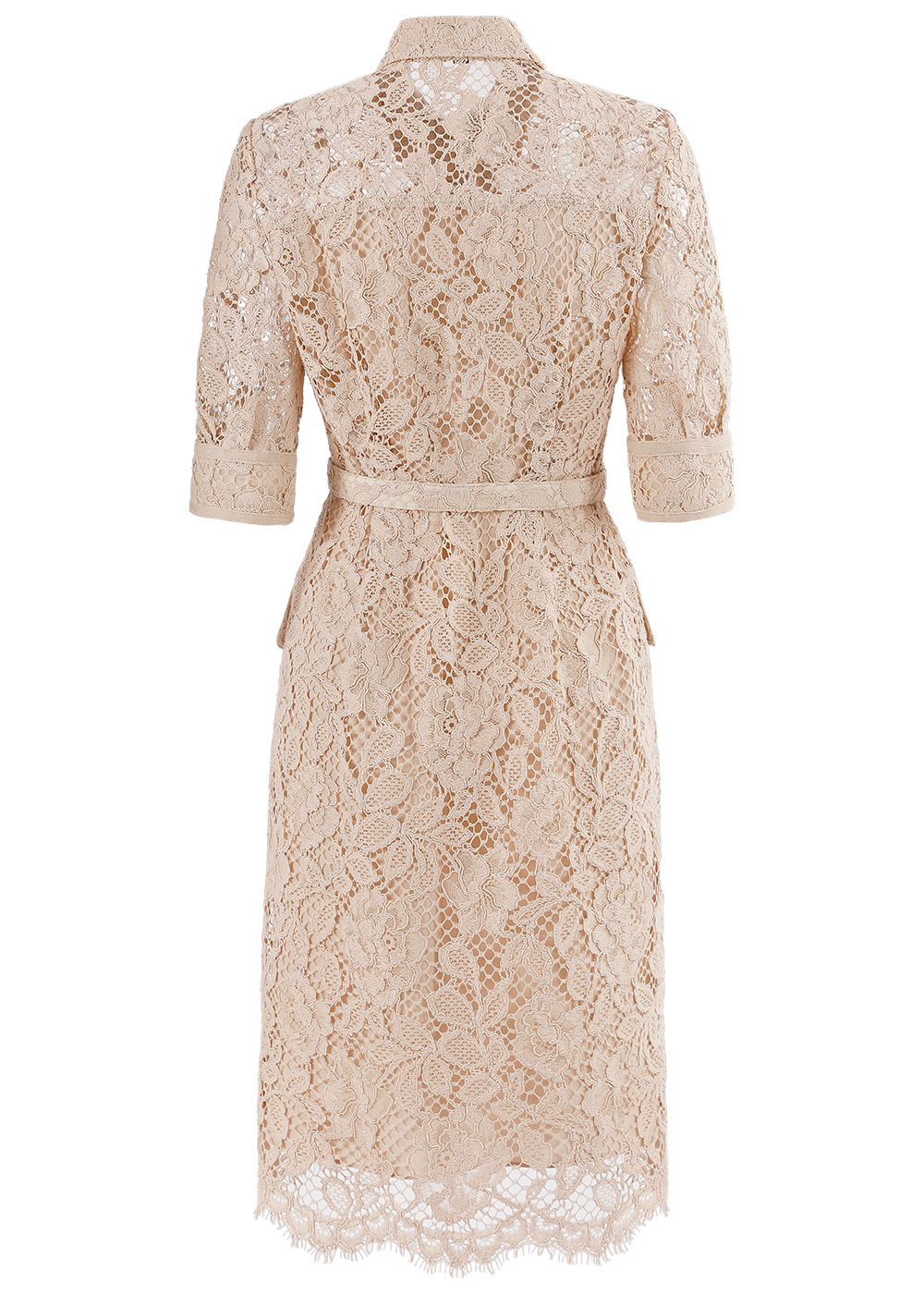 SALAZIA Warm Apricot Cotton-Blend Dresses