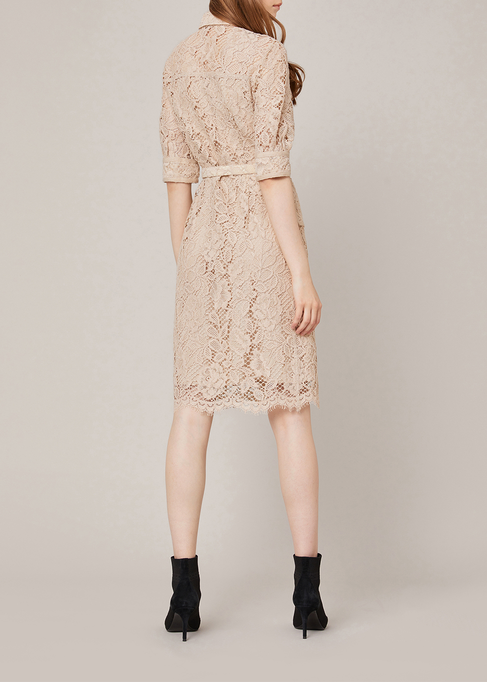 SALAZIA Warm Apricot Cotton-Blend Dresses