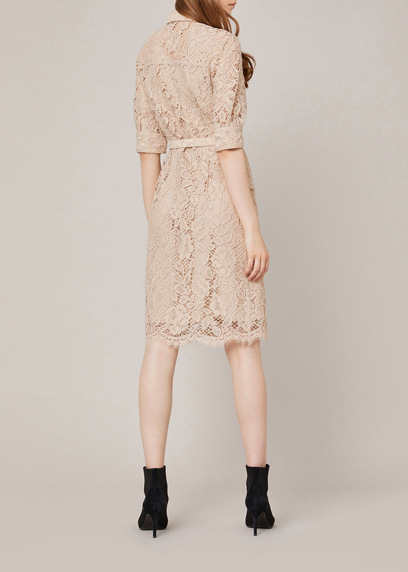 SALAZIA Warm Apricot Cotton-Blend Dresses