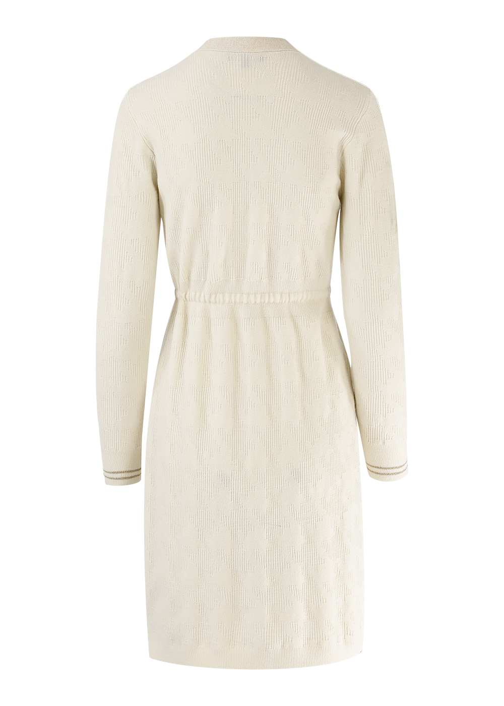 SALAZIA Ivory White Wool Blend Knit Dresses