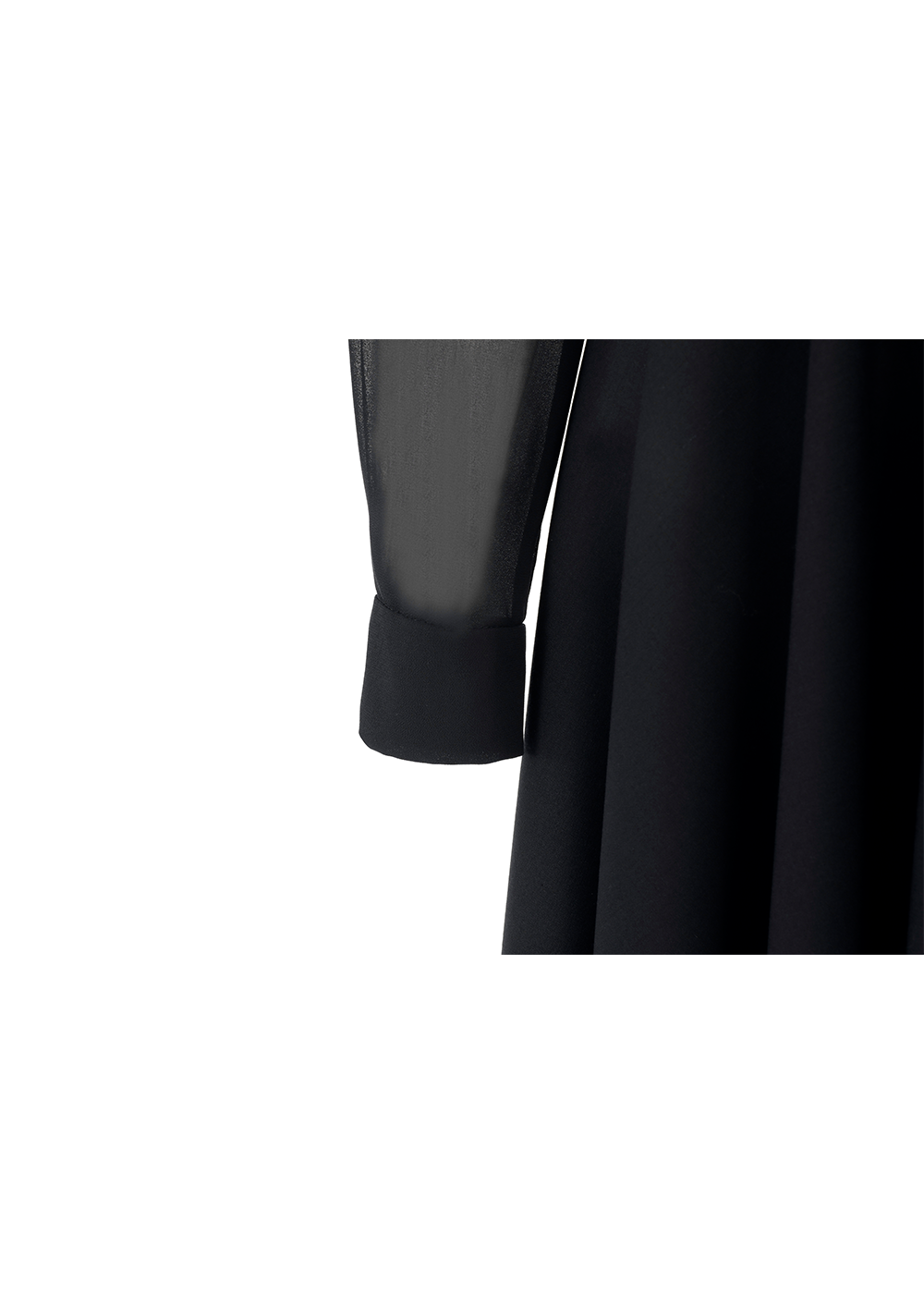 SALAZIA Midnight Blue Wool Blend Dresses